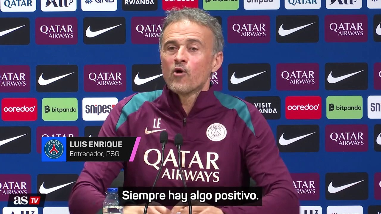 Luis Enrique: "Fuera de Francia no se valora la Ligue 1"