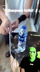 Sharpness knife test💀