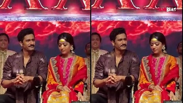 Vicky Kaushal ने Rashmika Mandanna को Wheelchair पर बैठकर पहुंचे Chhaava के Promotion पर |FilmiBeat
