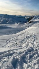 Skier's first attempt at a backflip doesn’t go as planned