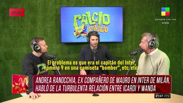 Un exompañero de Mauro Icardi del Inter disparó letal contra Wanda Nara: Lo controlaba