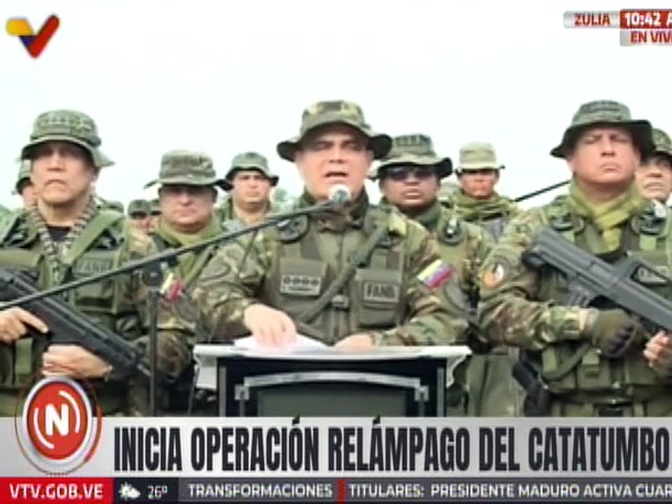 Padrino López: Todas estas situaciones irregulares en la frontera tiene el respaldo de Álvaro Uribe