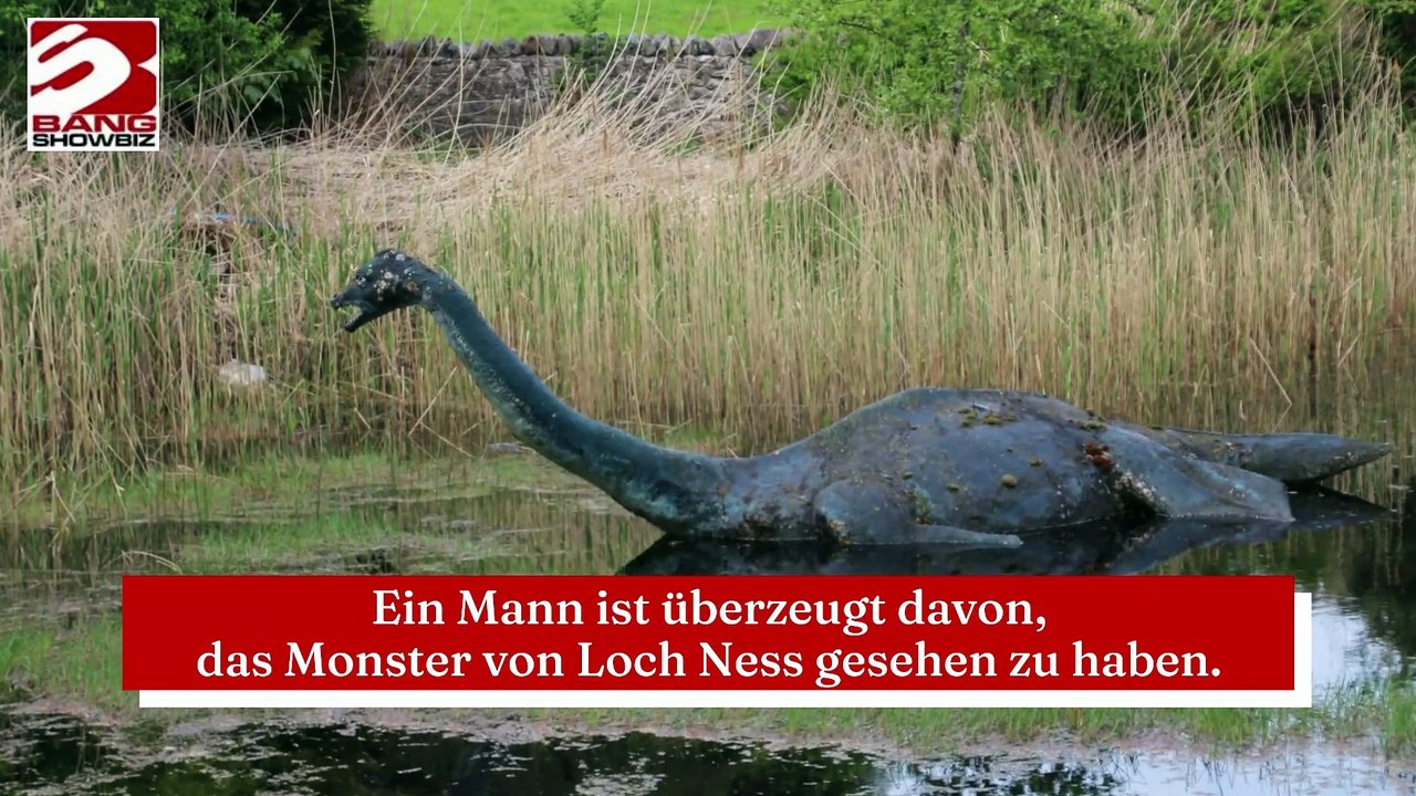 Ein Mann ist überzeugt davon, das Monster von Loch Ness gesehen zu haben.