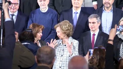 La Reina Sofía, guiño a la Reina Letizia con uno de sus estampados favoritos