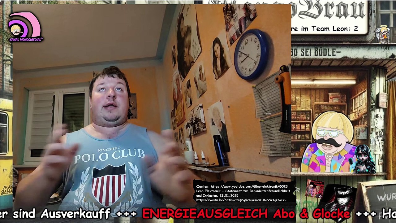 Mongotar Leon Elektronik ⚡️STATEMENT Ep.2 Behinderte sind fast Normal! [Kanal Mongomedial]