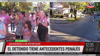 🚨 MORENO: DETIENEN A REPARTIDORES QUE PROTESTAN TRAS EL ASESINATO DE LUCAS AGUILAR