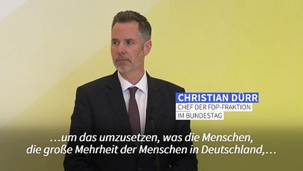 FDP: "Wir werden dem Gesetzentwurf heute zustimmen"
