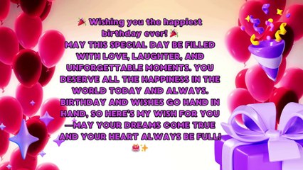 Birthday and Wishes – Celebrate Every Moment with Love and Joy!