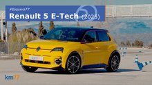 Renault 5 E-TECH - Maniobra de esquiva (moose test) y eslalon | km77.com