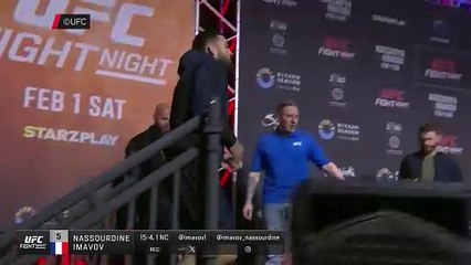 UFC Saudi Arabia - Le face-à-face entre Adesanya et Imavov avant le combat tant attendu !