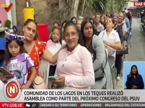 Miranda | Habitantes de Los Teques se reúnen en asambleas preparatorias de cara a Congreso del PSUV