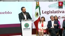 Con gasto de 2 mdp, Diputados de Morena inicia su mañanera 