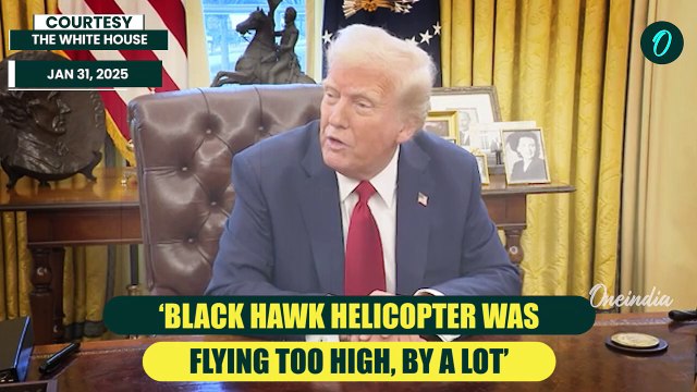 Donald Trump Makes Chilling Revelation In US Plane Crash| ‘Black Hawk Was Flying Too High’