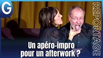 Reportage - Pour rire après le travail !