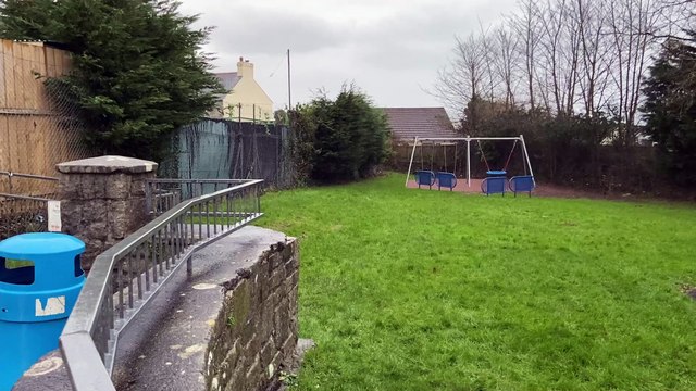 Landrew Road play park in St Austell. Video by Andrew Townsend