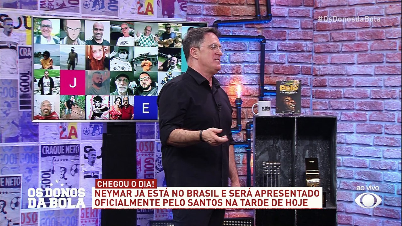 “Nível técnico acima”, diz Velloso sobre Neymar no futebol brasileiro