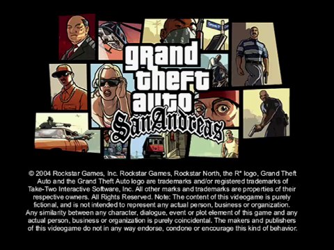 Grand Theft Auto: San Andreas online multiplayer - ps2