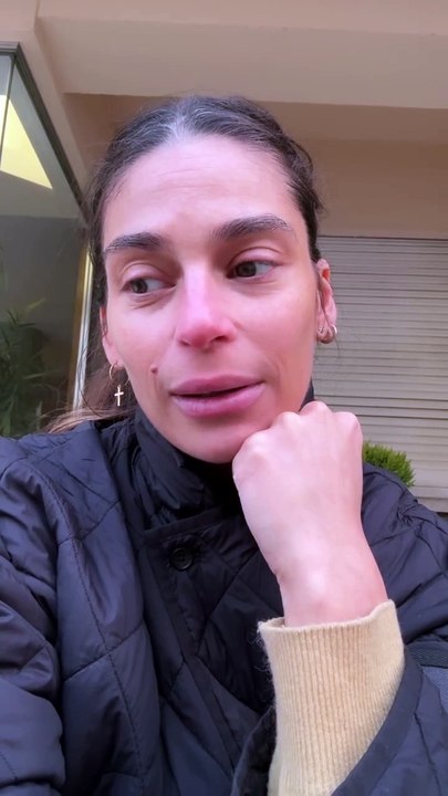 Tatiana Silva s'exprime sur Instagram, quelques jours après la naissance de son fils June. 31 janvier 2025.