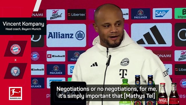 Tel to Tottenham? Kompany reacts to €60m rumours