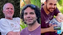 Yarden Bibas, Ofer Calderon y Keith Siegel, rehenes que Hamás liberará en cuarto canje con Israel