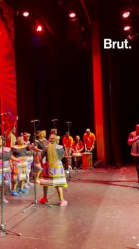 Backstage avec le Soweto Gospel Choir