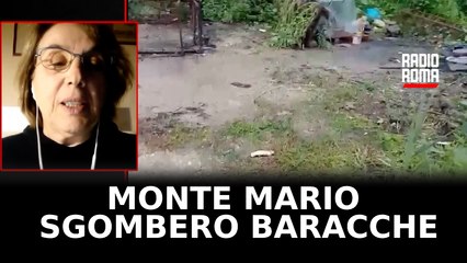 Monte Mario, sgomberate baracche