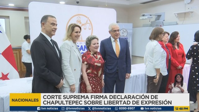 CSJ refuerza compromiso con la libertad de expresión al firmar la Declaración de Chapultepec