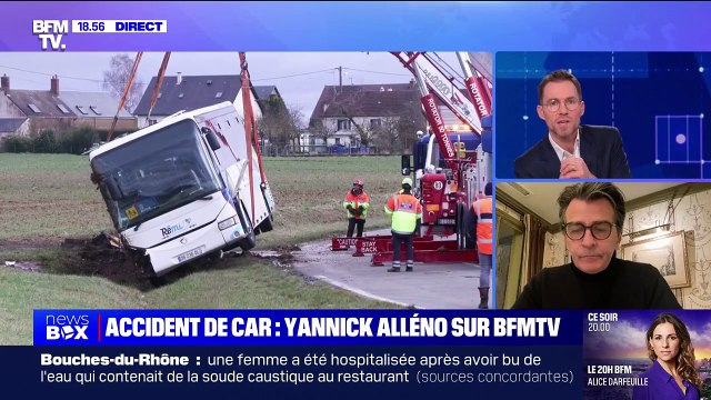 Accident de car en Eure-et-Loir: Yannick Alléno (chef et fondateur de l'association Antoine Alléno) déplore une perte qui aurait dû être évitée par des mesures de contrôle