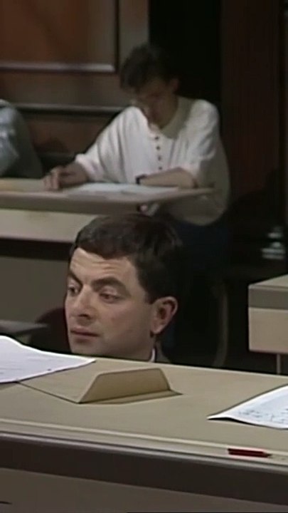 Mr. Bean - Those pesky pens that run away just when you need them