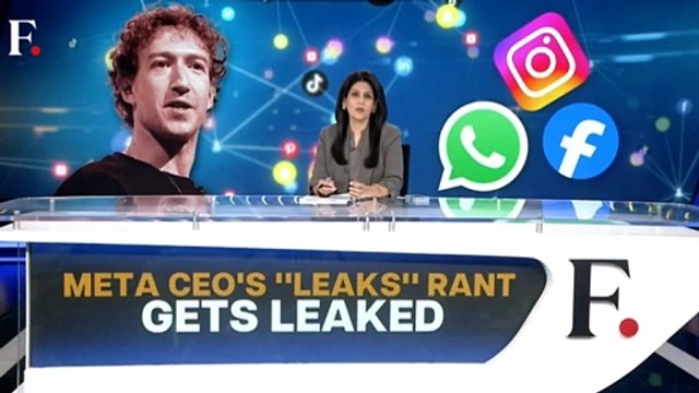 Zuckerberg's Leaked Memo: Why Meta Can't Control Its Own Leaks | Vantage with Palki Sharma