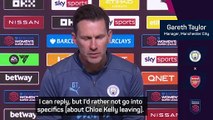 Taylor disappointed by Kelly situation at Man City