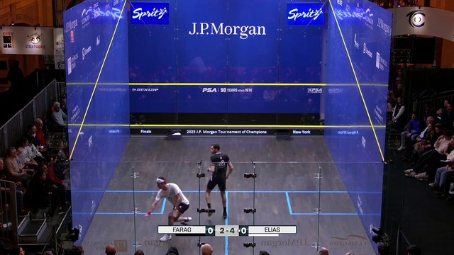 PSA Squash Tour -Tournament of Champions 2025 New York - Finale hommes