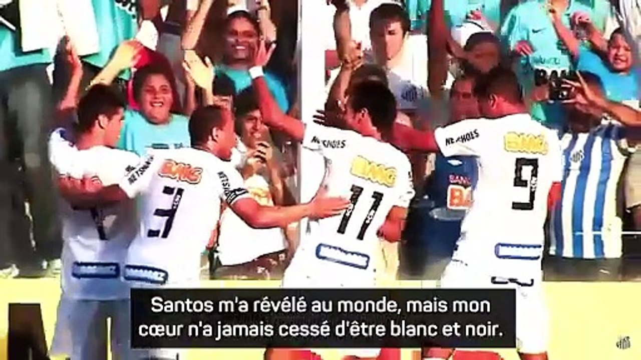 Santos - De retour au pays, Neymar s'adresse au "roi Pelé"