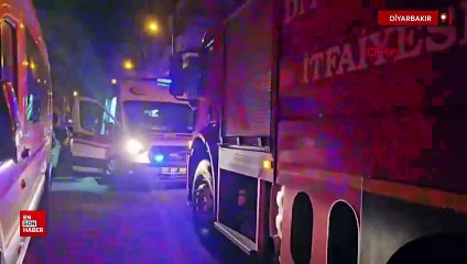 Diyarbakır'da felçli hasta çıkan yangında öldü