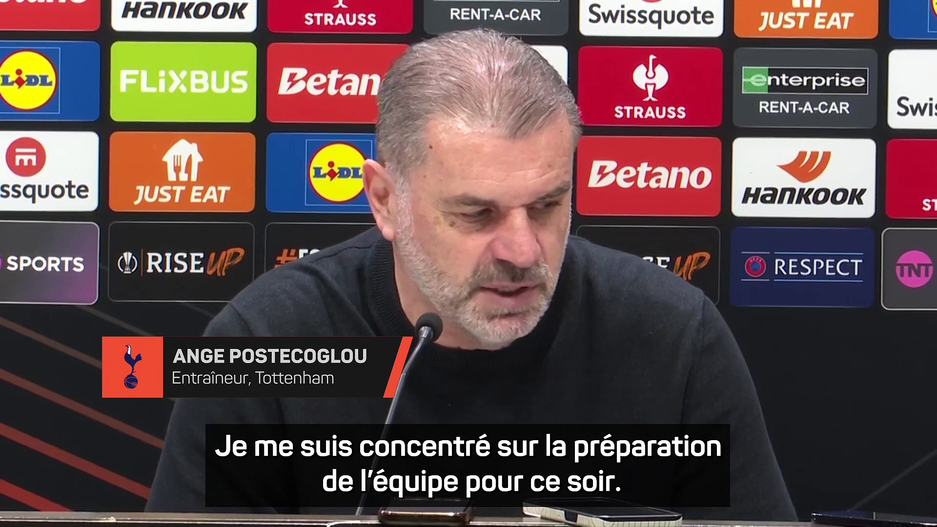 Tottenham - Postecoglou : “Je ne peux rien vous dire sur Tel”