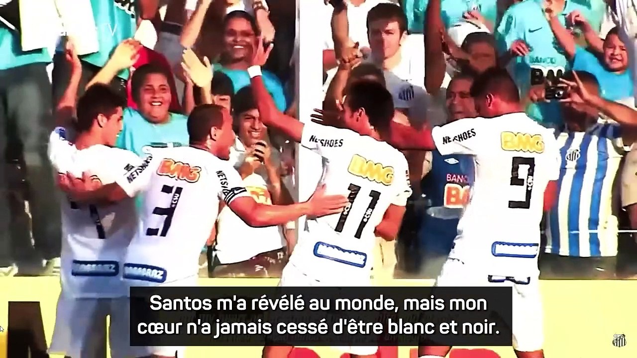 Santos - De retour au pays, Neymar s'adresse au "roi Pelé"