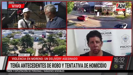 🚨 MORENO: EL ATACANTE DE LUCAS AGUILAR TENÍA UN EXTENSO PRONTUARIO