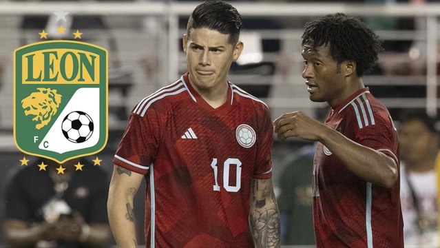 Cuadrado está feliz por la llegada de James Rodríguez a León y no descartó en seguir los pasos de su compatriota