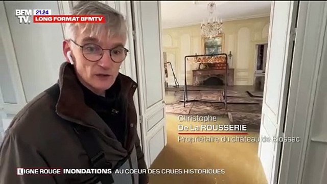 LIGNE ROUGE - Une cagnotte pour sauver le château de Blossac inondé lors des crues historiques en Ille-et-Vilaine