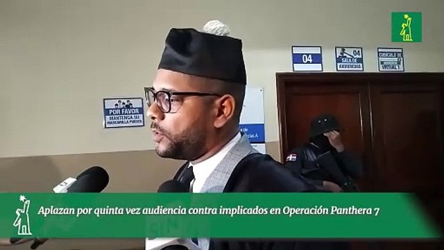 Aplazan por quinta vez audiencia contra implicados en Operación Panthera 7