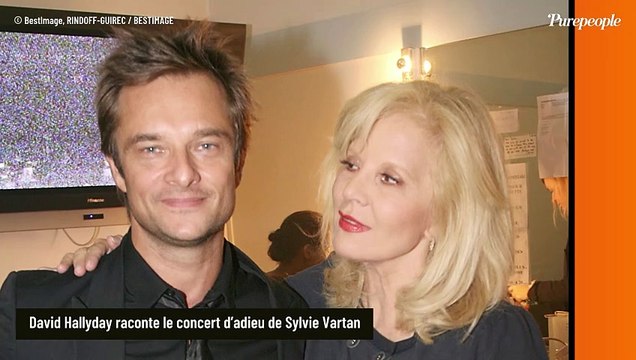 David Hallyday raconte les coulisses des adieux de sa mère Sylvie Vartan à la scène : “Je trouve ça un peu bizarre et dur…”