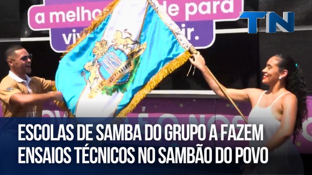 Escolas de samba do Grupo A fazem ensaios técnicos no Sambão do Povo