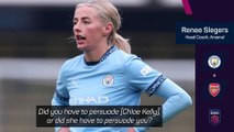 Slegers explains how Arsenal sealed dramatic Chloe Kelly return