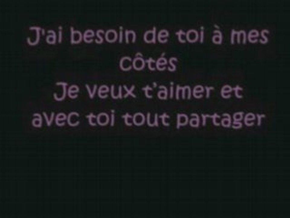Besoin de toi
