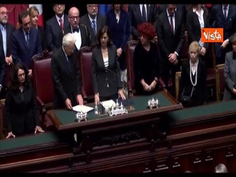 10 anni al Quirinale per Mattarella, ecco il primo giuramento del Presidente nel 2015
