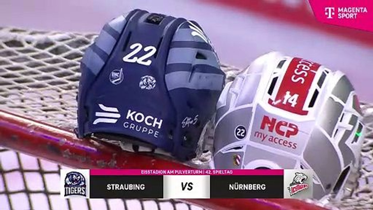 Highlights von Straubing Tigers - Nürnberg Ice Tigers