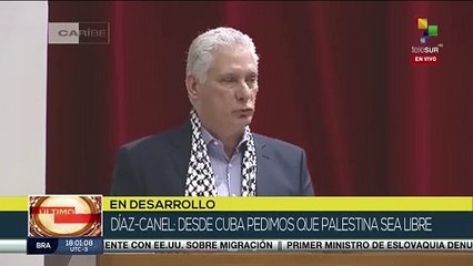 Pdte. Miguel Díaz- Canel repele el anuncio de Trump de encarcelar a migrantes