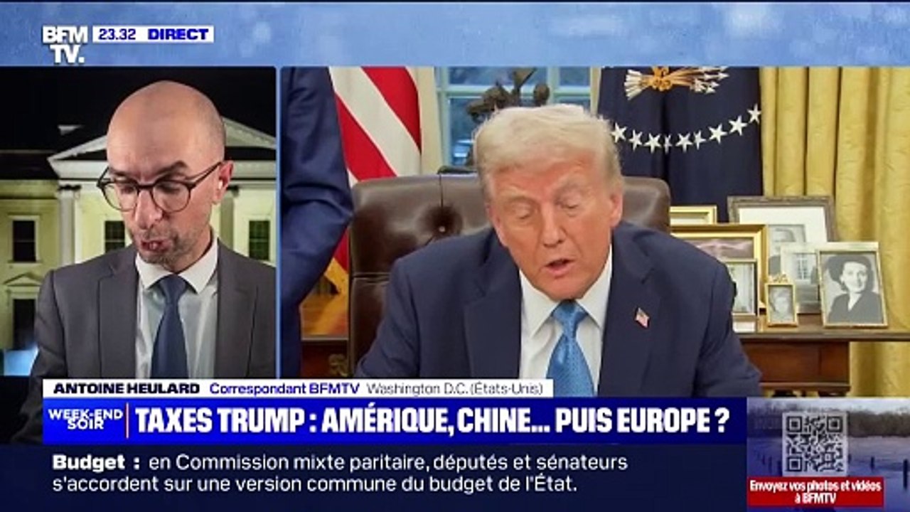 "Nous allons les taxer": Donald Trump assure qu'il imposera des tarifs douaniers à l'Union européenne