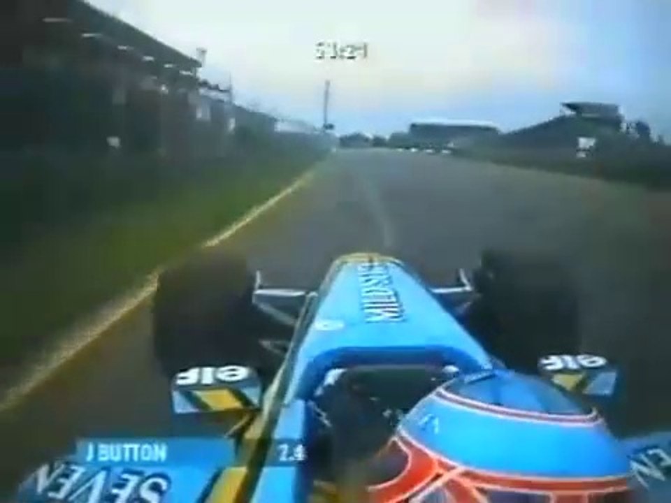 F1 – Jenson Button (Renault V10) Onboard – Australia 2002