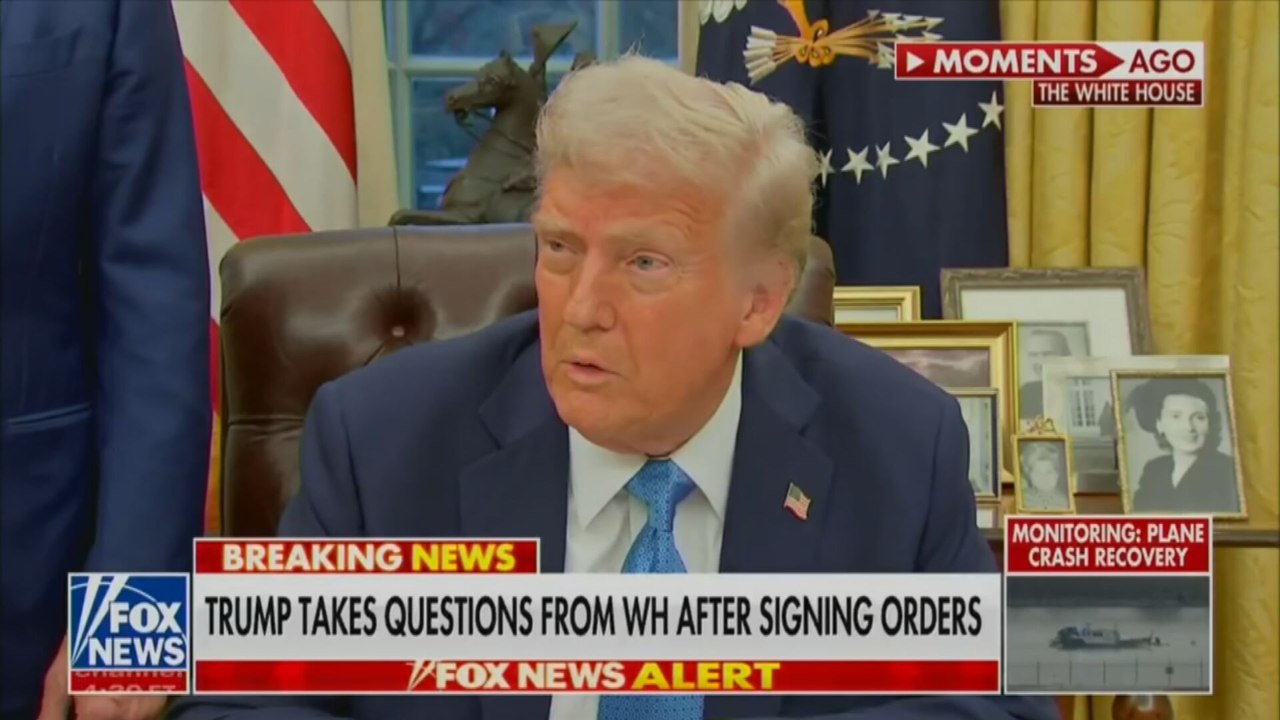 Donald Trump reitera su intención de recuperar el Canal, justo antes de la llegada de Marco Rubio a Panamá.